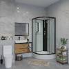 Душевая кабина Niagara Classic NG-6702-14BKT (1000x1000x2100-2400) со средним поддоном (26см) фото 3