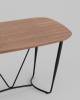 Стол обеденный Stool Group Даймакс FDC9002S top DUAL темное дерево 140x90x75 фото 3