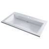 Раковина Uperwood Infinity RInfinity80wg белая глянцевая, 80x45