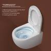 Унитаз подвесной Ceramica Nova Vogue CN4008T белый фото 2