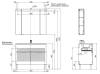 Мебель для ванной Aquanet Алвита New 00273988 1 ящик, 2 дверцы, антрацит фото 16