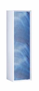 Шкаф-пенал Marka One Milacco 30П У73209 Blue marble L