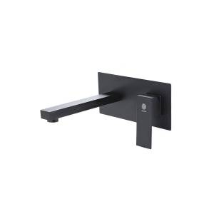 Смеситель для раковины Orange Lutz M04-722B черный