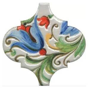 Декор Kerama Marazzi Арабески Тоскана VT/A579/65000 3 Глянцевый 6.5x6.5