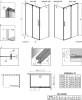Душевой уголок Radaway Espera KDJ 120x90 R фото 9