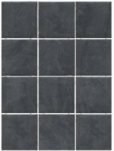 Мозаика Kerama Marazzi Дегре 1301H Черный (9.8x9.8) 39.8x29.8
