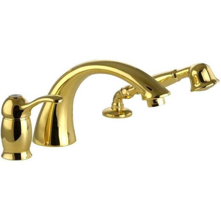 Смеситель на борт ванны Migliore Lem 25883 золото