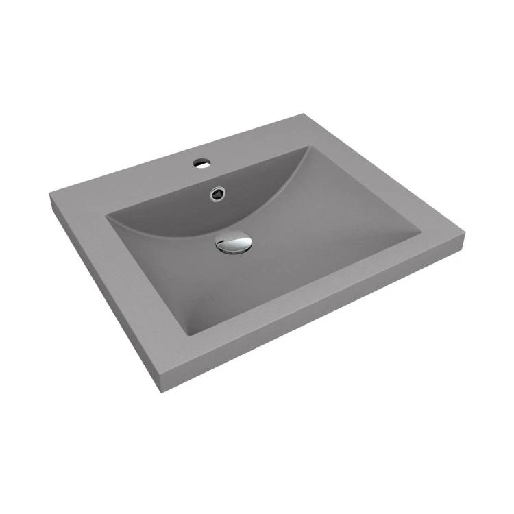 Раковина Florentina Анита 10.150.00580.307 58 см, серый шелк