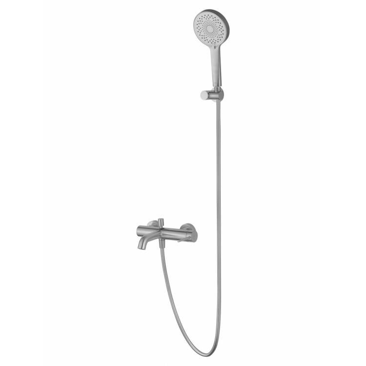 Смеситель для ванны Wonzon & Woghand Stick WW-88639017-BN брашированный никель