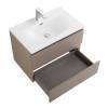 Тумба с раковиной BelBagno Kraft 70 Бежевый матовый, раковина BB-8099-70 фото 4