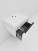 Тумба с раковиной La Fenice Simpla Bianco NFNC-01-SIM-B-60-3-60 белая матовая, 60 см фото 3