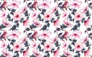 3D Фотообои Artegrafico «Цветущие ветви» PRV-022 песок