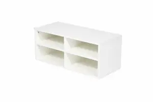 Обувница Вентал Бен-2 Белый