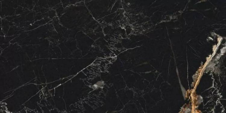 Керамогранит Unico Tiles Porcelain Tiles Vience Black Polished 60x120