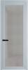 Межкомнатная дверь Profil Doors 1 AGP цвет профиля Серебро, стекло безопасное 6 мм рэте 600x2000