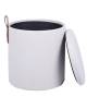 Пуф Stool Group Эркки 24A2064-L LO-1 белый с ящиком S фото 4