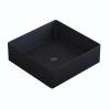 Раковина Uperwood Square 291020317 черный, 39x39