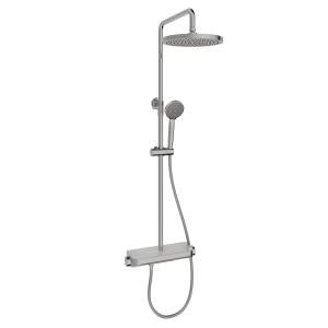 Душевая стойка Sancos Teo SC11002CH хром, с термостатом