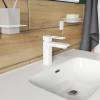Смеситель для раковины IDDIS Slide SLIWT00i01 белый фото 2