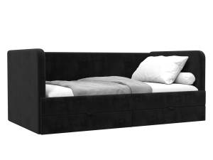 Кровать детская Лига Диванов Лига-143 138259 Seven 35 Черный