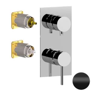 Смеситель для душа Remer X-Style X93QKBNO черный матовый