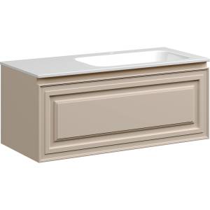 Тумба с раковиной Sancos Very VR100RCE 100 см, R, Beige Soft
