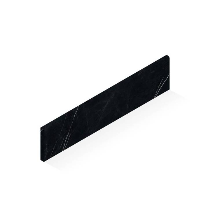Плинтус Atlas Concorde Russia Forte dei Marmi 610130005342 Elegant Black Battiscopa/Форте де Марми Элегант Блэк 7.2x80