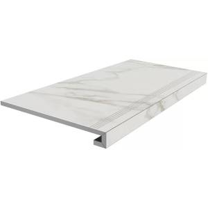 Ступень Kerama Marazzi Монте Тиберио SG850192R/GCF Клееная Серый Светлый Лаппатированный 33x80