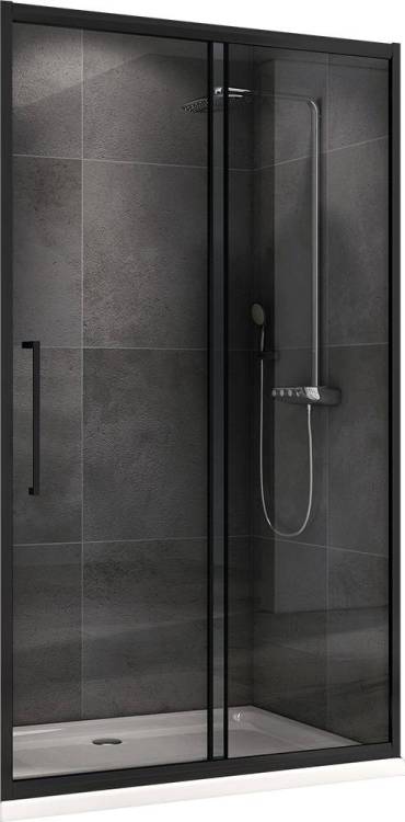 Душевая дверь Abber Schwarzer Diamant AG30180BH Черный