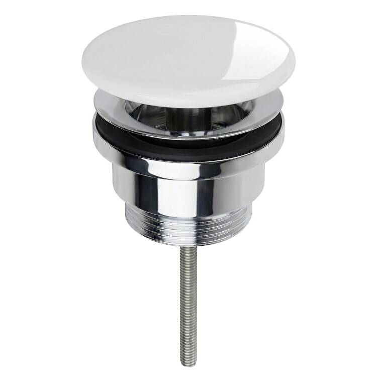 Донный клапан Splendy AA3071URKW универсальный, 1 1/4", белый