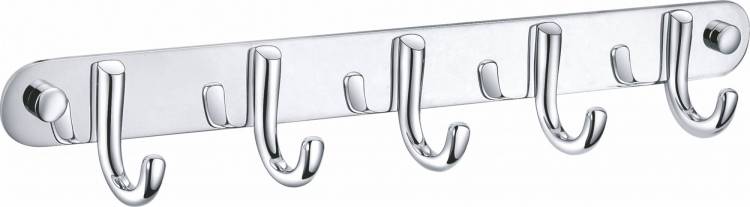 Вешалка Wonzon & Woghand WW-9384-5 с 5 крючками, хром