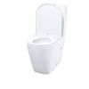 Унитаз-компакт Iddis Slide SLIRDSEi24 безободковый, с крышкой-сиденьем микролифт, белый глянцевый фото 2