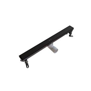 Душевой трап Knotlor Земля SDRW0600BL матовый черный, 60 см