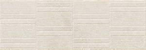Керамическая плитка Marazzi Italy Fabula MP9P Travertino Cross Bianco Gentle 3D str 33x100