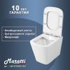 Унитаз подвесной Maretti Umbria UM10PBM08-844 безободковый, сиденье микролифт, белый фото 10