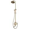 Душевая система Bronze de Luxe Windsor 10120PF/1 одноручковый, излив резной 20 см