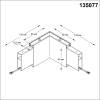 Соединитель угловой токопроводящий Novotech Over 135077 фото 2