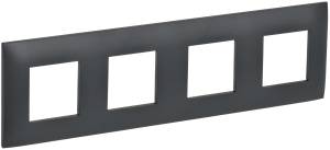 Рамка 4-постовая IEK Skandy SK-M42-K48 титан