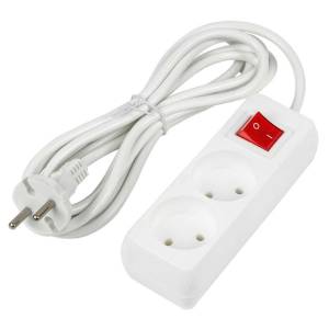 Удлинитель Uniel Ultra S-CU2-3B White