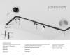 Шинопровод магнитный встраиваемый Ambrella light Track System GL1945 2м фото 4