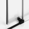 Душевое ограждение NEW TRENDY PRIME BLACK L 140x70x200 D-0324A/D-0127B (черный) фото 6