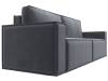 Прямой диван Лига Диванов Куба Лайт 129441 SEVEN 17 серый фото 3