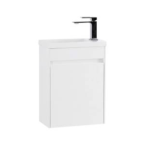 Тумба с раковиной BelBagno Pietra Mini 40 L bianco lucido