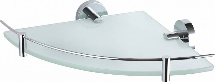 Полка Wonzon & Woghand WW-8117 угловая, хром