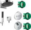 Душевой комплект Hansgrohe Rainfinity 250 (3 jet) 26232000 + 26857000 + 26455000 + 15742000 + 15745000