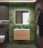 Тумба с раковиной BelBagno MARINO-CER-N 80 подвесная, Rovere Bianco фото 5