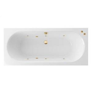 Акриловая ванна Excellent Oceana Slim 170x75 "SOFT" (золото)
