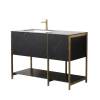 Тумба с раковиной AltroBagno Forli 1200 Черный