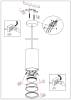 Подвесной светильник ЭРА PL12 GX53 WH/SL Б0048543 фото 5