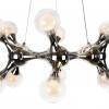 Подвесная светодиодная люстра iLedex Blossom C4465-12R CR фото 2